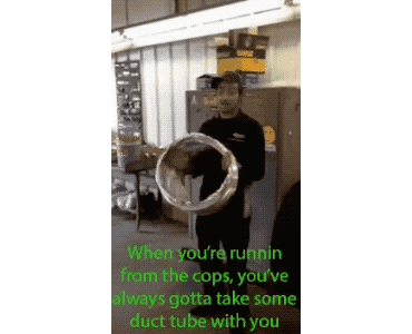 경찰 따돌리기.gif