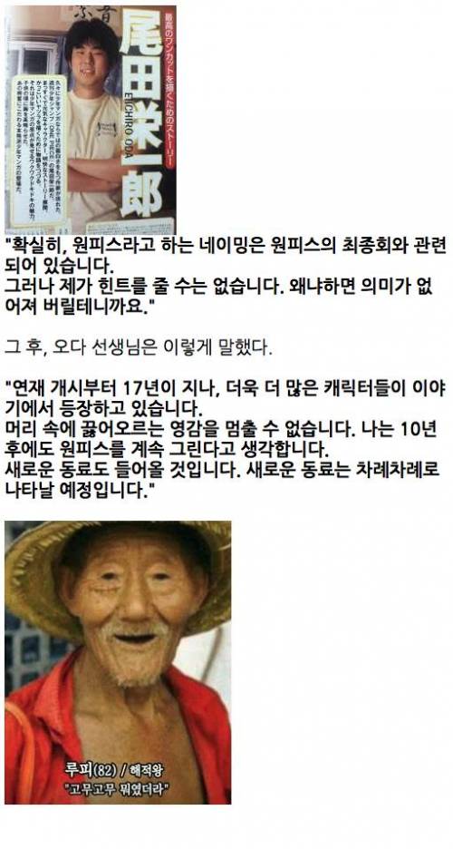원피스 작가의 향후 연재 계획.jpg