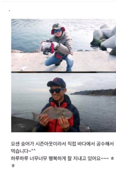 숭어는 시즌아웃입니다 근황