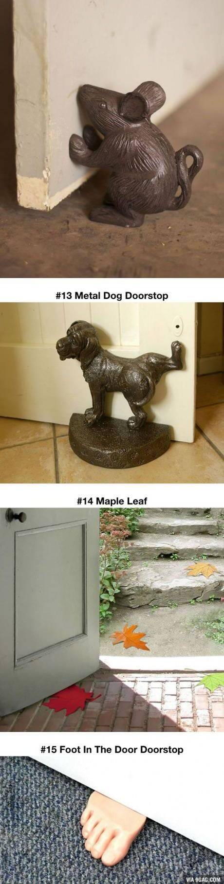 참신한 디자인의 doorstop