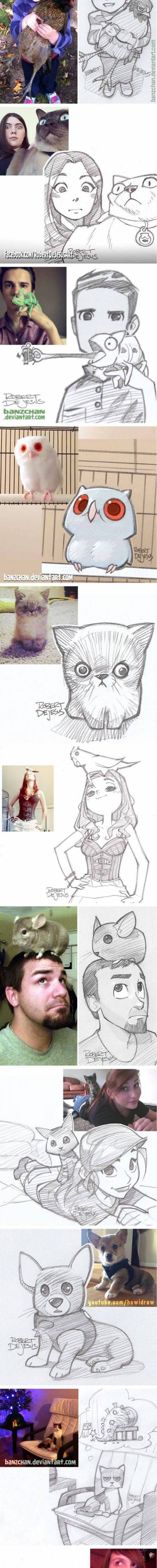 사진을 디즈니 캐릭터로 그려드립니다..jpg