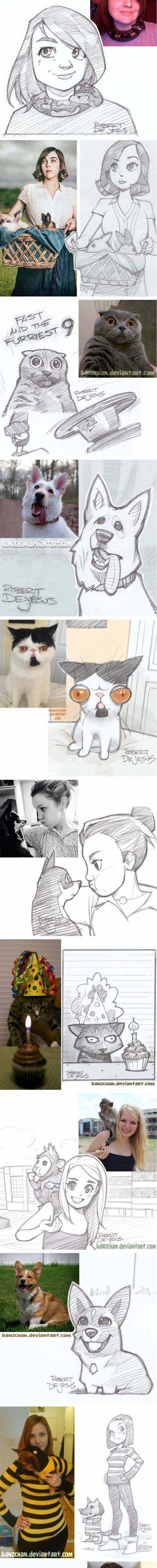 사진을 디즈니 캐릭터로 그려드립니다..jpg