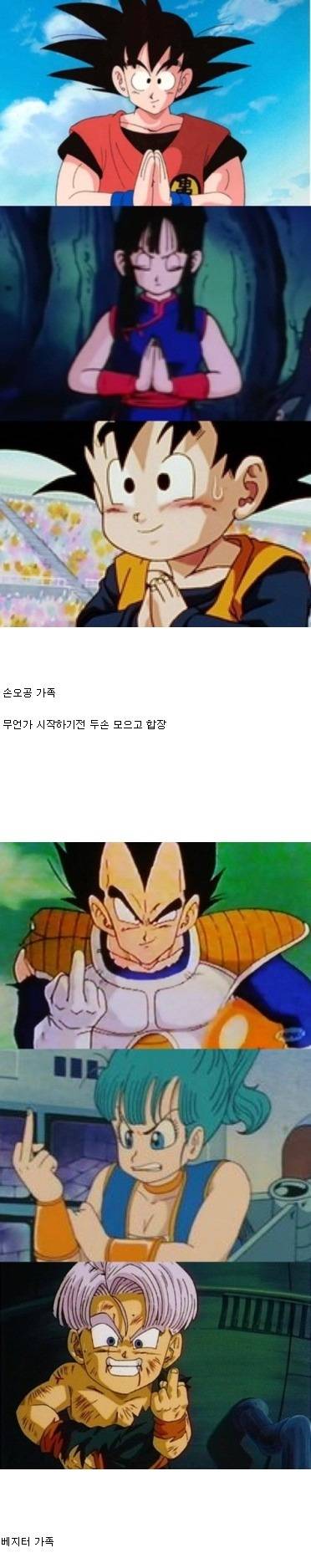 손오공, 베지터 가족의 전통.jpg