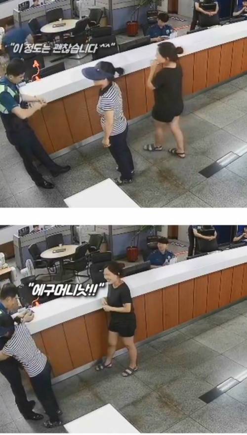 엘리베이터 문에 낀 강아지.jpg