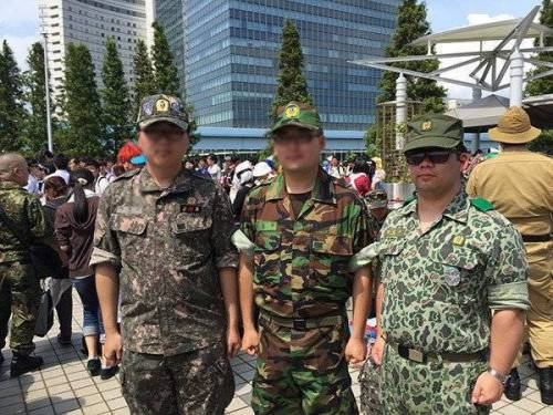 열도 밀리터리 매니아들의 한국군 코스프레.jpg