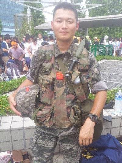 열도 밀리터리 매니아들의 한국군 코스프레.jpg