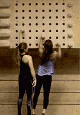 둘이 사이 좋게 하는 운동.gif