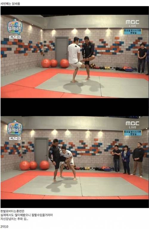 마리텔 나와서 추성훈도 스탭들한테 당했다.jpg