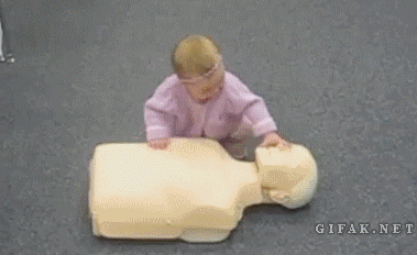 귀여운 인명구조원.gif