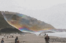 초대형 비눗방울.gif