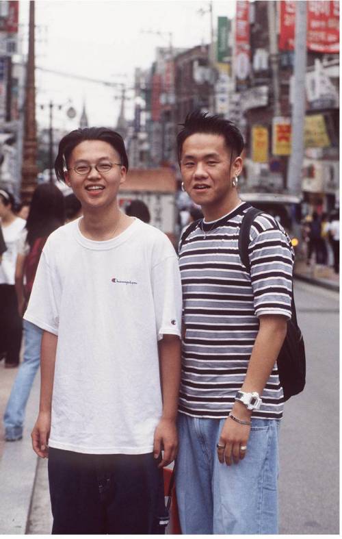 한국의 90년대 X세대 길거리 패션.jpg