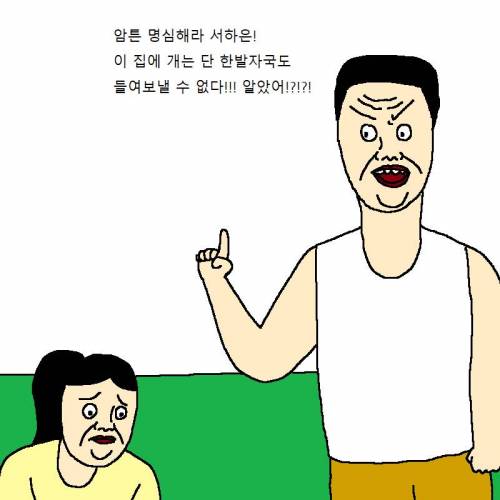 아빠한테 개 키우는 거 허락 받는 만화.mp4