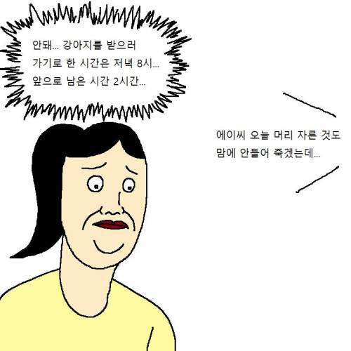 아빠한테 개 키우는 거 허락 받는 만화.mp4