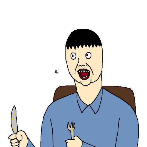 빨리먹는 버릇 때문에 인생이 고달픈 만화.jpg