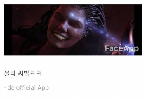 얼굴보정앱을 써본 와우유저.jpg