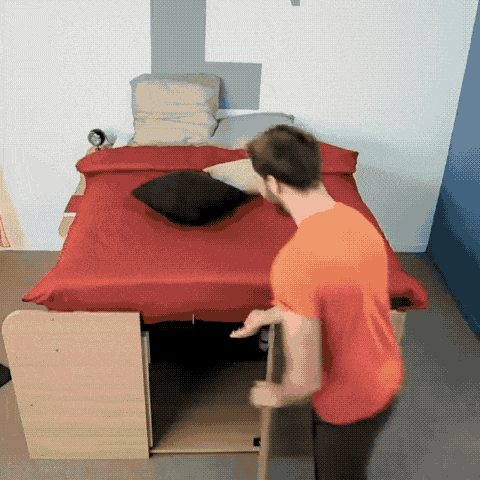 공간 절약형 침대.gif