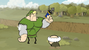 상남자 젤다.gif