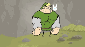 상남자 젤다.gif