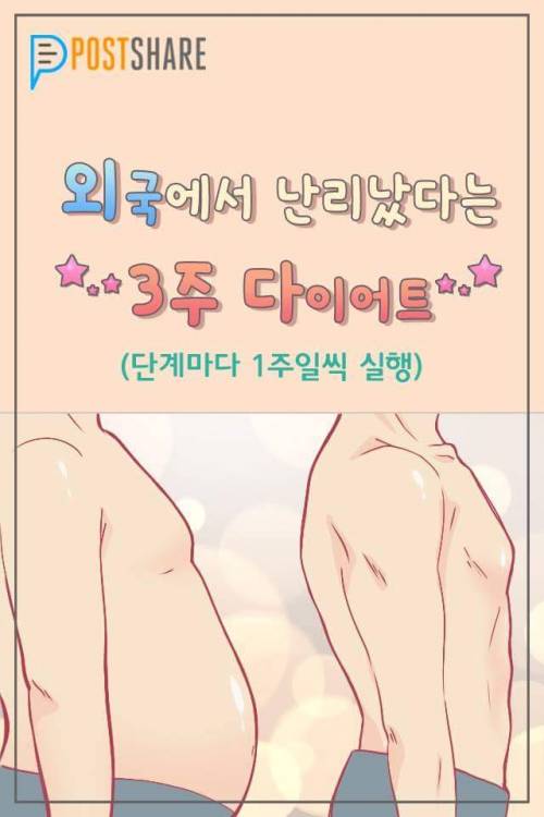 외국에서 난리났다는 3주다이어트.jpg