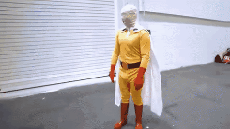 유쾌한 원펀맨 코스튬플레이.gif