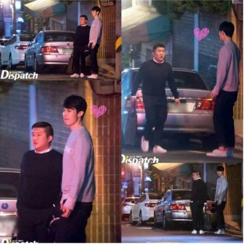 디스패치 비밀열애 장면 포착.jpg