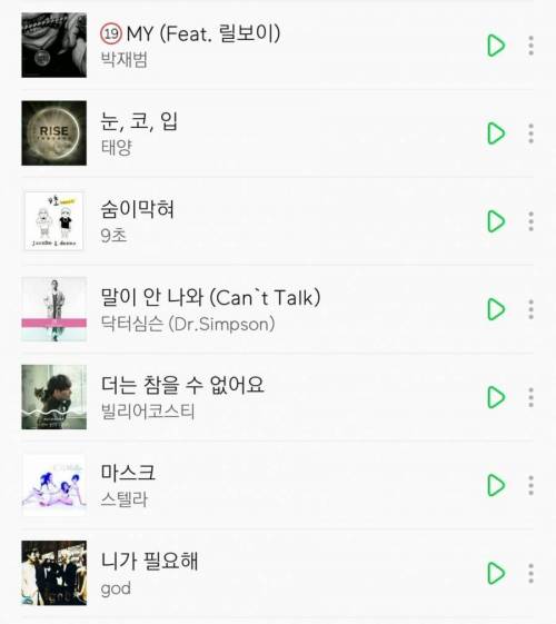 미세먼지 심한 날의 Play List.jpg