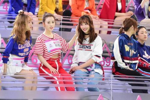 중국에서 판권 사간 프로듀스101 녹화 현장...JPG
