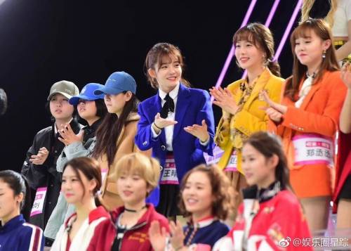 중국에서 판권 사간 프로듀스101 녹화 현장...JPG