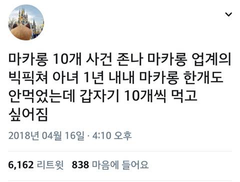 마카롱 대란 기념 트위터.jpg