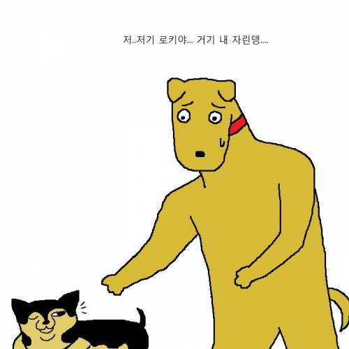 작고 귀여운 치와와가 새식구로 들어오는 만화.jpgif