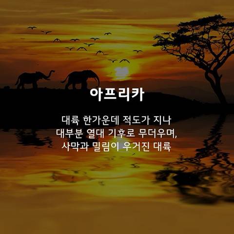 아프리카에 웬 패딩??