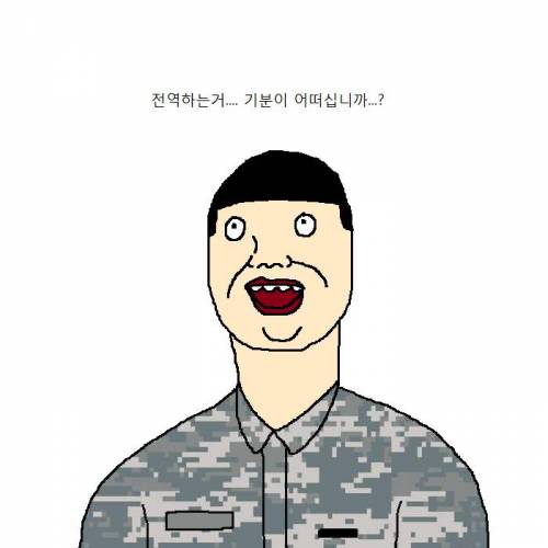 군대 전역하는 만화.jpg