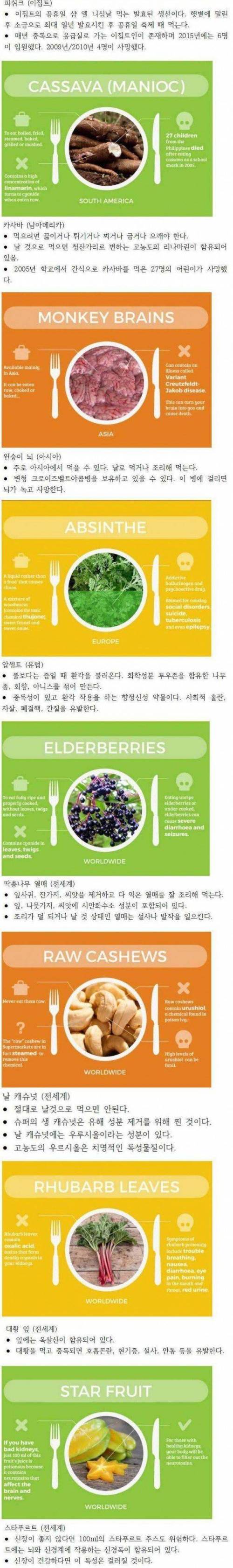 잘못 먹다가는 죽을 수도 있는 음식.jpg
