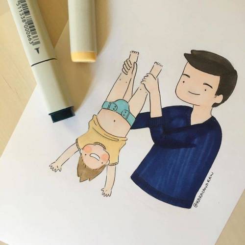 [스압] 엄마의 육아 일러스트.jpg