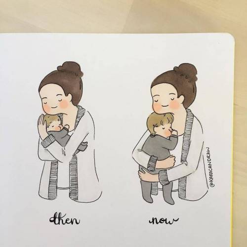 [스압] 엄마의 육아 일러스트.jpg