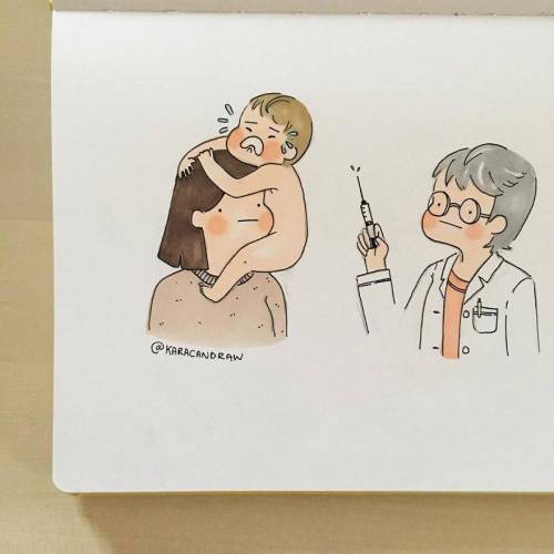 [스압] 엄마의 육아 일러스트.jpg