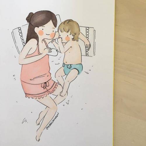 [스압] 엄마의 육아 일러스트.jpg