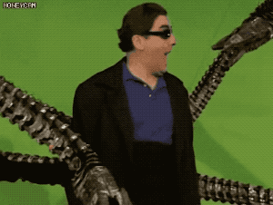 CG 안 쓴 스파이더맨.gif