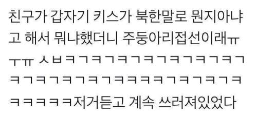 키스를 북한말로 하면?.jpg