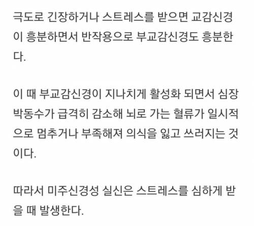 채혈 도중에 갑작스런 실신.gif