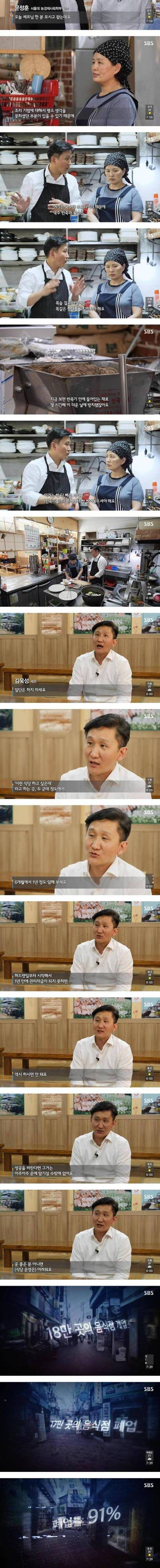 [스압] 폐업률 91％ 음식 장사가 어려운 이유.jpg