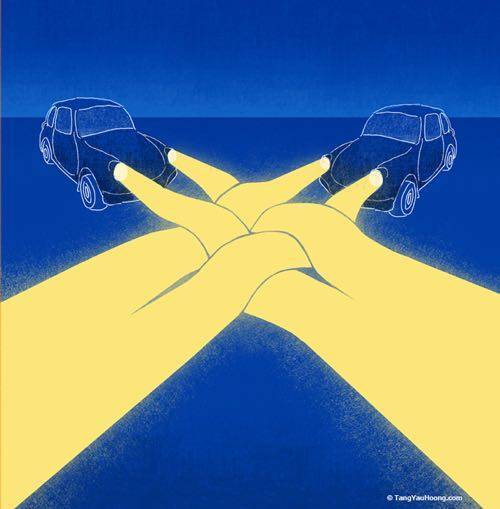 빛에 대한 독특한 일러스트.jpg