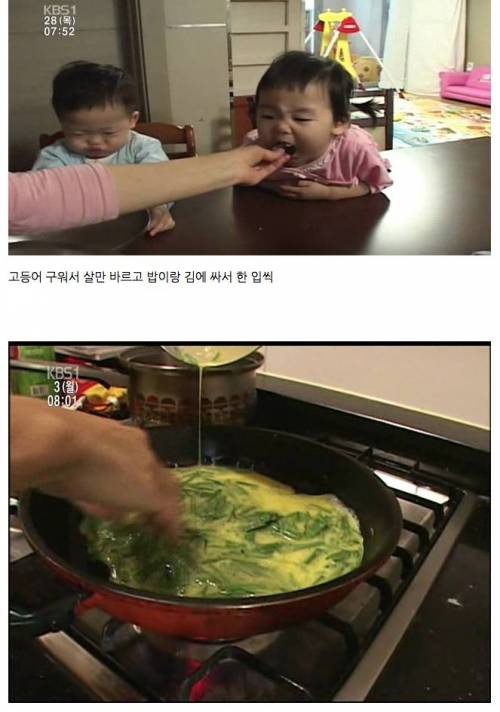 [스압]소문난 네쌍둥이 어머님이 만들어 먹이시는 건강식단