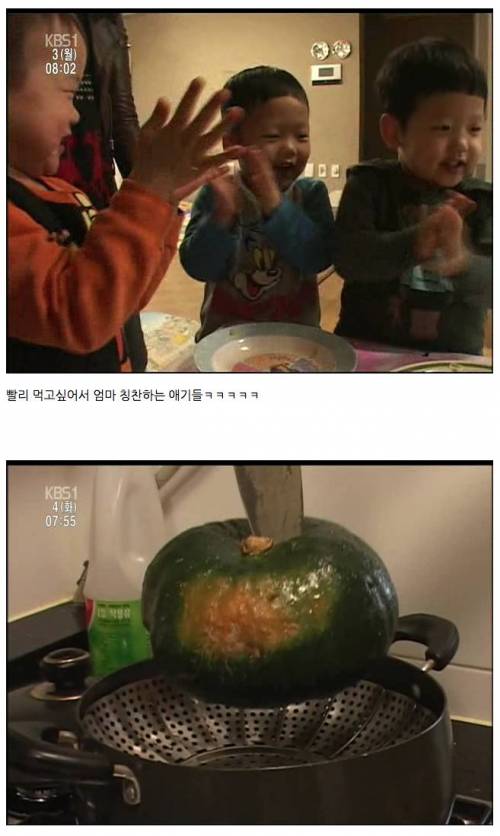 [스압]소문난 네쌍둥이 어머님이 만들어 먹이시는 건강식단