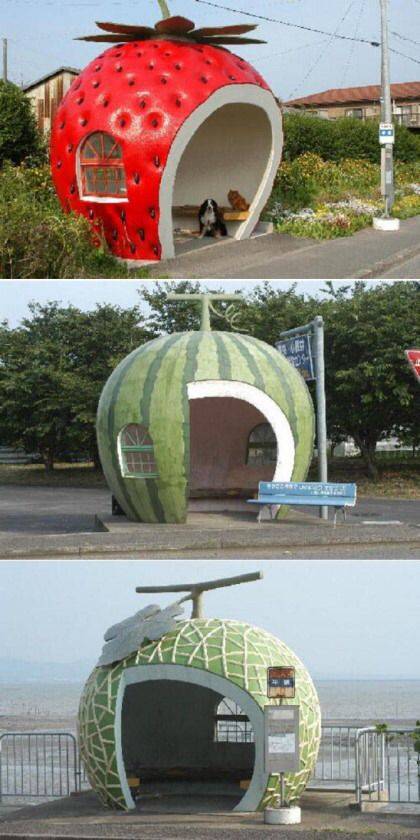 독특한 디자인의 버스정류장.jpg