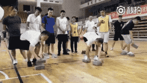 이길라고 집에서 밤새 연습했다 .gif