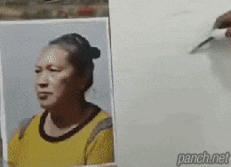 특이점이 온 인물화 그리기.gif