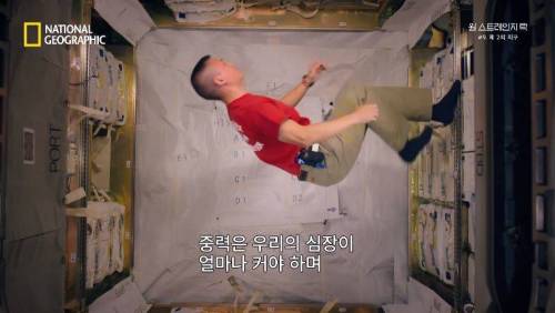 [스압]무중력 상태에 노출되면 찾아오는 신체의 변화 .jpg