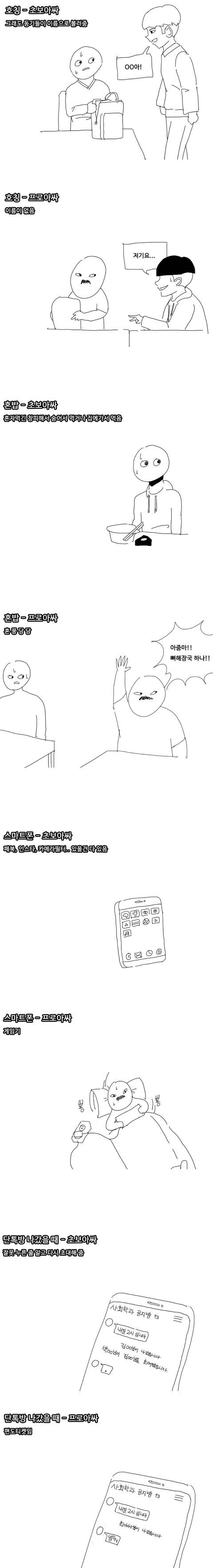 초보아싸 vs 프로아싸 .manhwa