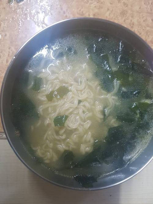 오뚜기 신제품 미역국 라면 후기.jpg